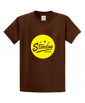 Starday Records Classic Unisex Kids and Adults T-Shirt for Music Fans